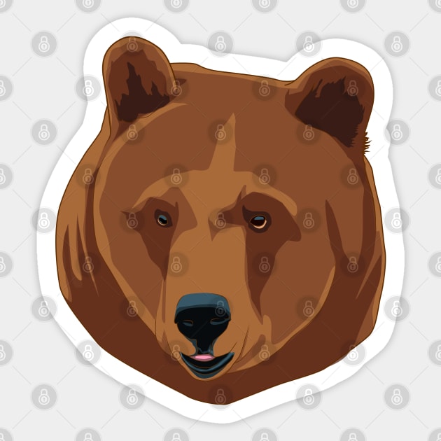 Bear Sticker by Sticker Steve